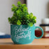 Beleaf  in Yourself | Ceramic Wall Planter | Table Accessory | Personalised Gift | Home Decor